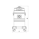 Ver imagem 2 de Aspirador de pó Tramontina 30 Litros em Aço Inox para sólidos e líquidos 1400 W 127 V 44981010