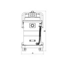 Ver imagem 2 de Aspirador de pó Tramontina 50 Litros em Aço Inox para sólidos e líquidos 1400 W 220 V 44982020