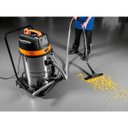 Ver imagem 3 de Aspirador de pó Tramontina 80 Litros em Aço Inox para sólidos e líquidos 2400 W 127 V 44983010
