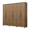 Guarda-Roupa 6 Portas e 4 Gavetas 100% MDF Gelius Absolut Madeirado - 2