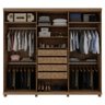Guarda-Roupa 6 Portas e 4 Gavetas 100% MDF Gelius Absolut Madeirado - 3