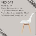 Ver imagem 7 de Conjunto Leda Mesa 90cm Compacta & 4 Cadeiras Leda Branca
