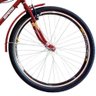Bicicleta Barra Forte Circular Com Aros Aero Sem Marcha - Vermelho - 3