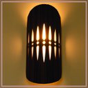 Ver imagem 4 de Arandela Luminária Decorativa Madeira Arpoador Red:Pau Ferro