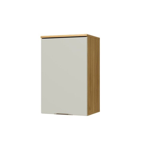 Armário Aéreo Cozinha 40 Cm Copenhague 1 Porta Ipê - Decibal