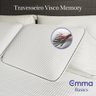 Travesseiro Memory Visco Emma Basics - Tecnologia NASA desenvolvida na Alemanha - 2