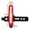 Lanterna Traseira Bike 3 Cores Usb Recarregável - 5