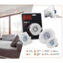 Ver imagem 2 de Spot LED Redondo Black + Decker 10W Branco Quente