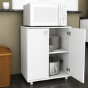 Ver imagem 3 de Balcão para Forno e Micro-Ondas 2 Portas 61cm BL3300 Branco - Tecno Mobili