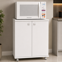 Ver imagem 1 de Balcão para Forno e Micro-Ondas 2 Portas 61cm BL3300 Branco - Tecno Mobili