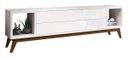 Ver imagem 1 de Rack para TV Horizon 180cm Branco - Móveisaqui