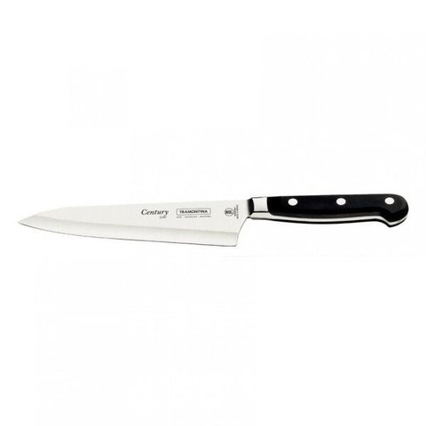 Faca para Fatiar e Picar em Inox 7" com Detalhes Century Tramontina 24025107