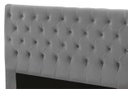 Ver imagem 2 de Cabeceira Cama Box Casal Queen 160cm Cristal Veludo - Js Móveis Cinza