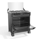 Ver imagem 6 de Fogão Mueller 5b com Mesa de Inox Mfi5bb Preto Fosco