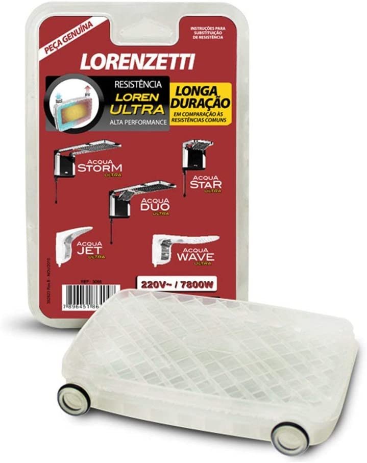 Resistência Loren Storm/star 220v 7800w 3065b* - Lorenzetti - 3