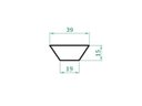 Ver imagem 5 de Vaso Planta 40x15 Bacia de Mesa Polietileno - AREIA 001