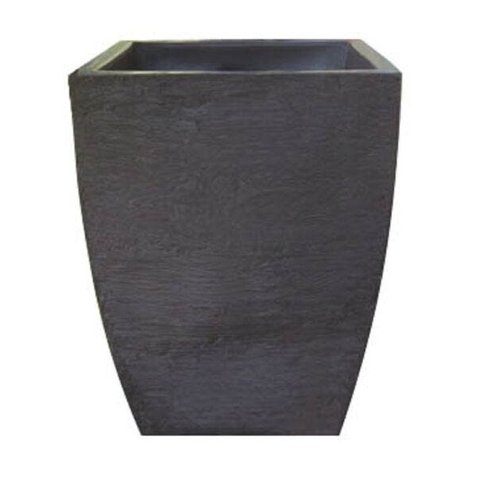 Vaso Planta 45x35 Moderno Trapézio Polietileno - MARROM CHOCOLATE 020