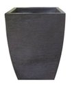 Ver imagem 1 de Vaso Planta 45x35 Moderno Trapézio Polietileno - MARROM CHOCOLATE 020