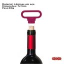 Ver imagem 2 de Saca-rolha Boccati Duas Lâminas Pinça Gourmet Garrafa Vinho Bordô
