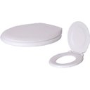 Ver imagem 4 de Tampa De Vaso Almofadado Assento Universal Alumasa Branco