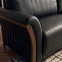 Ver imagem 7 de Sofá Living 2 Lugares Royal 162 cm Pes Madeira Courino Tcs 724 Moll