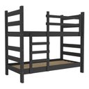 Ver imagem 4 de Beliche Madeira Maciça - Vira 2 Camas - para Colchão 78/88 X 188cm Dubai Multimóveis Cr4137