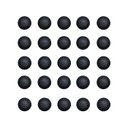 Ver imagem 2 de Elemento Tátil Alerta Pvc Adesivado Preto