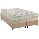 Ver imagem 1 de Conjunto Box Queen: Colchão Molas Herval Maxspring C1626 + Base Crc Suede Clean (158x198)