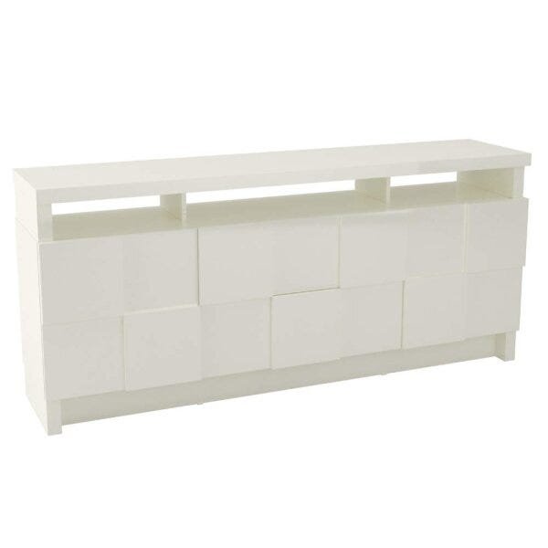 Buffet Balcão Quadriculado 3D 2 Portas 2 Gavetas 178cm - 2