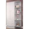 Jogo de Quarto Infantil Doce Sonho - Berço Meu Soninho, Cômoda, Armário / Branco - FdECOR - 4