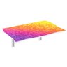 Mesa de Parede Dobrável 70x46cm - Cor Coral - 1
