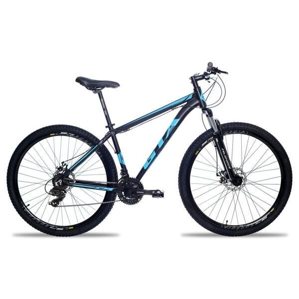 Bicicleta Aro 29 GTA NX11 24v Shimano Freio a Disco Pto/Azul - 19 ...