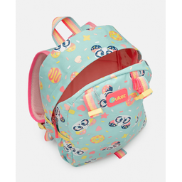 Mochila Costas com Lancheira Térmica Panda Donuts Puket 050403491727 Verde Água Un - 4