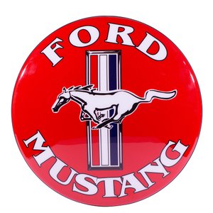 Luminoso de Parede 3 Ford Mustang Marcas de Carro Antigas Retrô Vintage Bar,garagem,oficina Mecânica