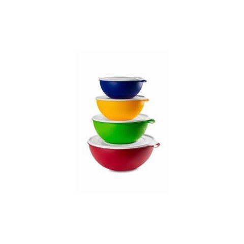 Bacia Colorida 9litros Pote Utility Utilidades Cozinha Sortidas Multiuso Azul