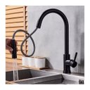 Ver imagem 3 de Torneira Cozinha Monocomando Gourmet Preta:Preto