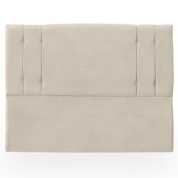 Cabeceira Casal Queen Cama Box Estofada Camille 160 Cm Veludo - 1