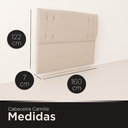 Ver imagem 3 de Cabeceira Casal Queen Cama Box Estofada Camille 160 Cm Veludo