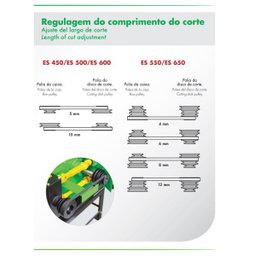 Picadeira Ensiladeira Elétrica 3CV Trifásico Trapp ES 450 - 4