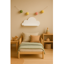 Ver imagem 4 de Prateleira Infantil Mdf Nuvem para Livros Quarto Infantil Cantinho da Leitura Parede Organização