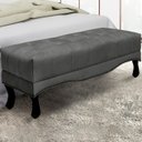 Ver imagem 2 de Puff Recamier Retro Vic 195cm Suede 1104 Ezz