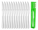 Ver imagem 4 de Kit 12 Facas Mesa Inox Line Continental Restaurante Metal