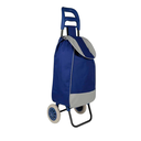 Ver imagem 1 de Carrinho De Compras Azul Leve Tudo Feira Mercado Praia