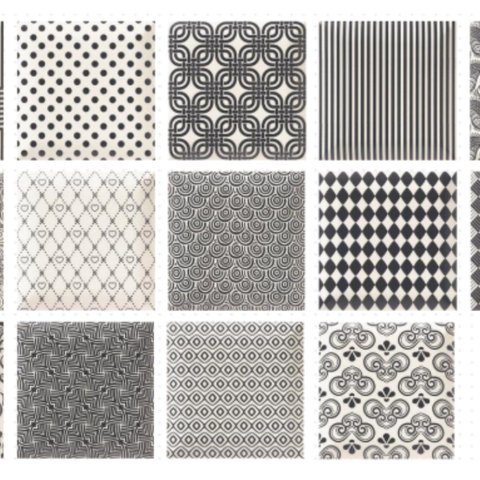 Pastilha de Cerâmica 15x15cm 14 Peças Aleatórias Decor Preston Glass Mosaic