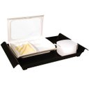 Ver imagem 4 de Bandeja Plástica Grande Servir Self Service 45x29cm Restaurante Fast Food Cozy Coza