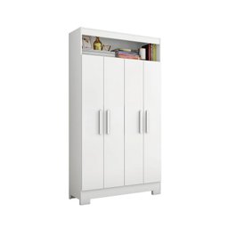 Armário Multiuso Nt 4030 Branco Flex - Notável - 1 Armário Multiuso Nt 4030 Branco Flex - Notável - 1