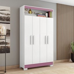 Armário Multiuso Nt 4030 Branco Flex - Notável - 3 Armário Multiuso Nt 4030 Branco Flex - Notável - 3