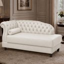 Ver imagem 2 de Chaise 160cm Esquerdo Pomme Facto Off White - Sallar Home