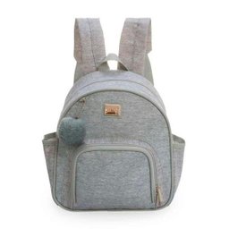Mochila Maternidade Barcelona Cinza - Hug - Cinza - 1