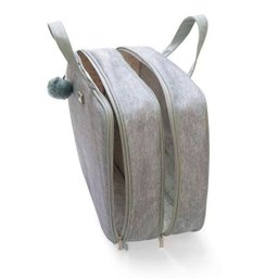 Kit bolsa Maternidade Barcelona 6 Peças Cinza - Hug - Cinza - 10